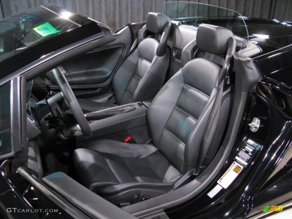 Black Interior 2007 Lamborghini Gallardo Spyder Photo #13640257