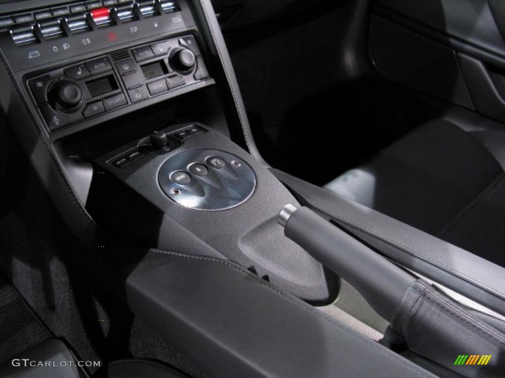 Black Interior 2007 Lamborghini Gallardo Spyder Photo #13640282