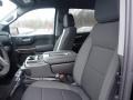 Jet Black Front Seat Photo for 2020 Chevrolet Silverado 1500 #136404051