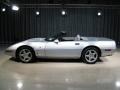Sebring Silver Metallic 1996 Chevrolet Corvette Collector Edition Convertible Exterior
