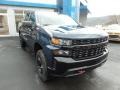 2020 Northsky Blue Metallic Chevrolet Silverado 1500 Custom Trail Boss Crew Cab 4x4  photo #1