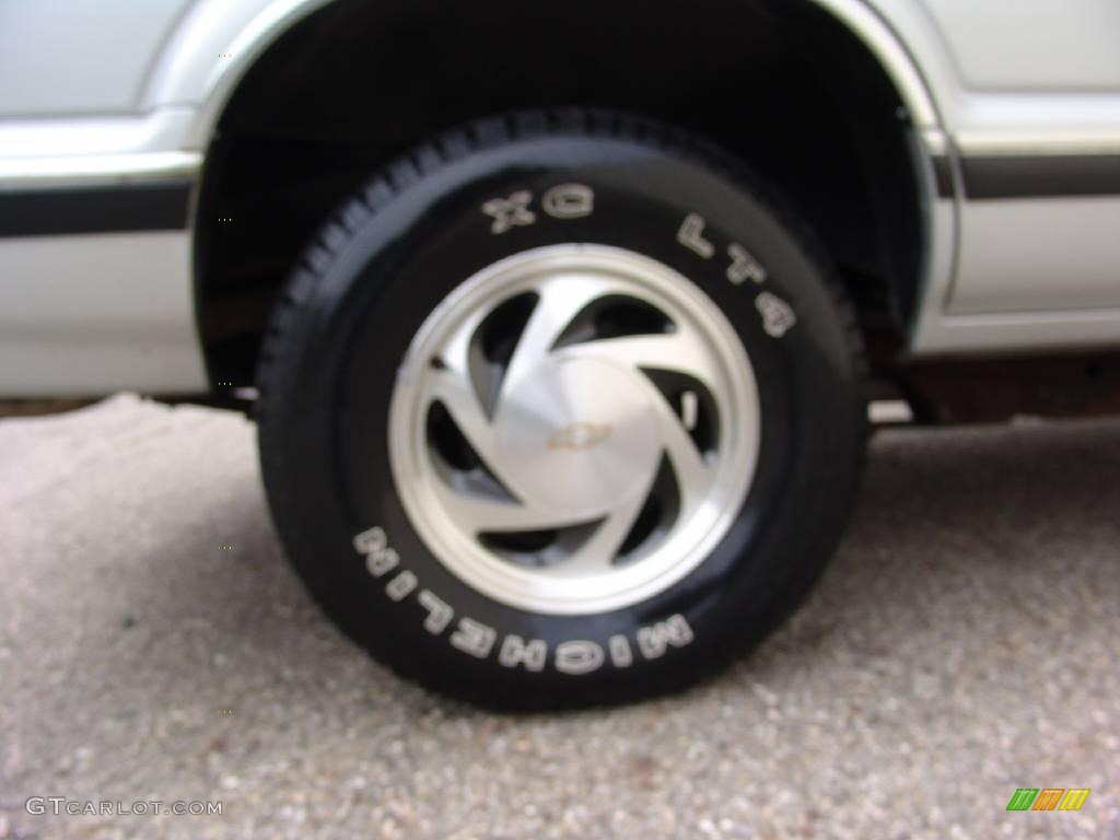 1995 Blazer LT 4x4 - Dove Gray Metallic / Gray photo #14