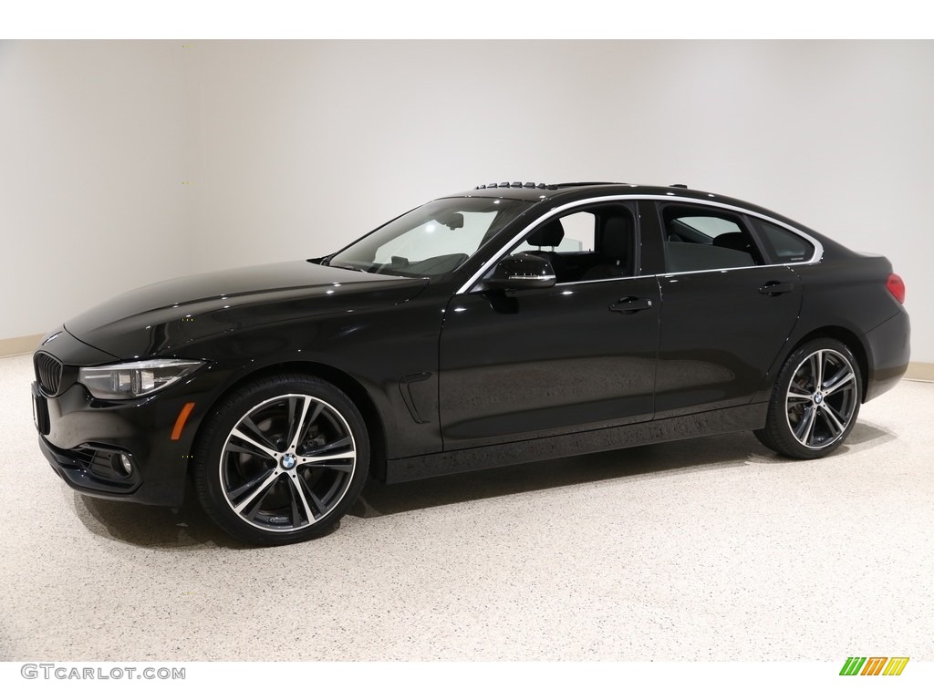 2019 4 Series 430i xDrive Gran Coupe - Jet Black / Black photo #3