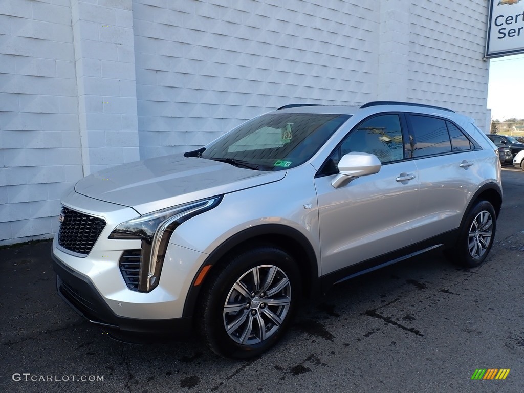 Radiant Silver Metallic 2020 Cadillac XT4 Sport AWD Exterior Photo #136409446