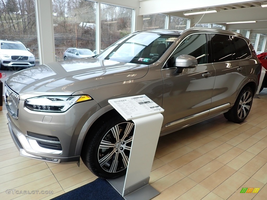 2020 XC90 T6 AWD Inscription - Pebble Gray Metallic / Charcoal photo #5