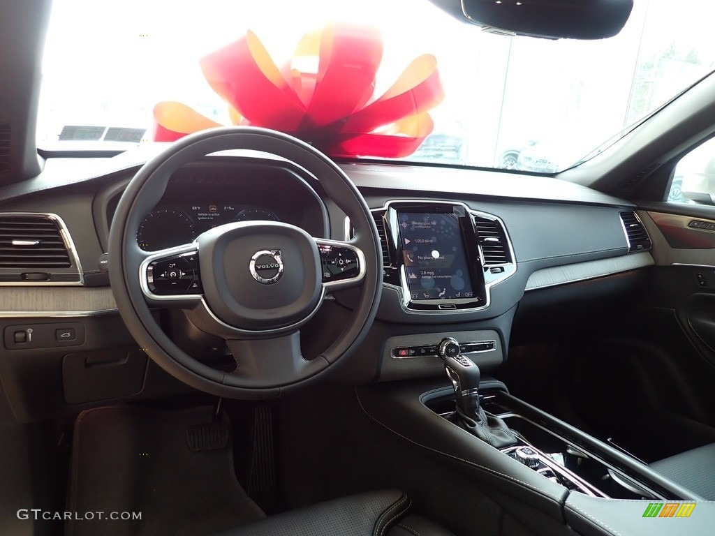 2020 XC90 T6 AWD Inscription - Pebble Gray Metallic / Charcoal photo #9