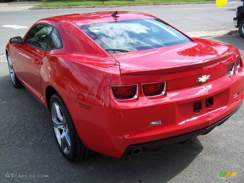 2010 Camaro LT/RS Coupe - Victory Red / Black photo #5