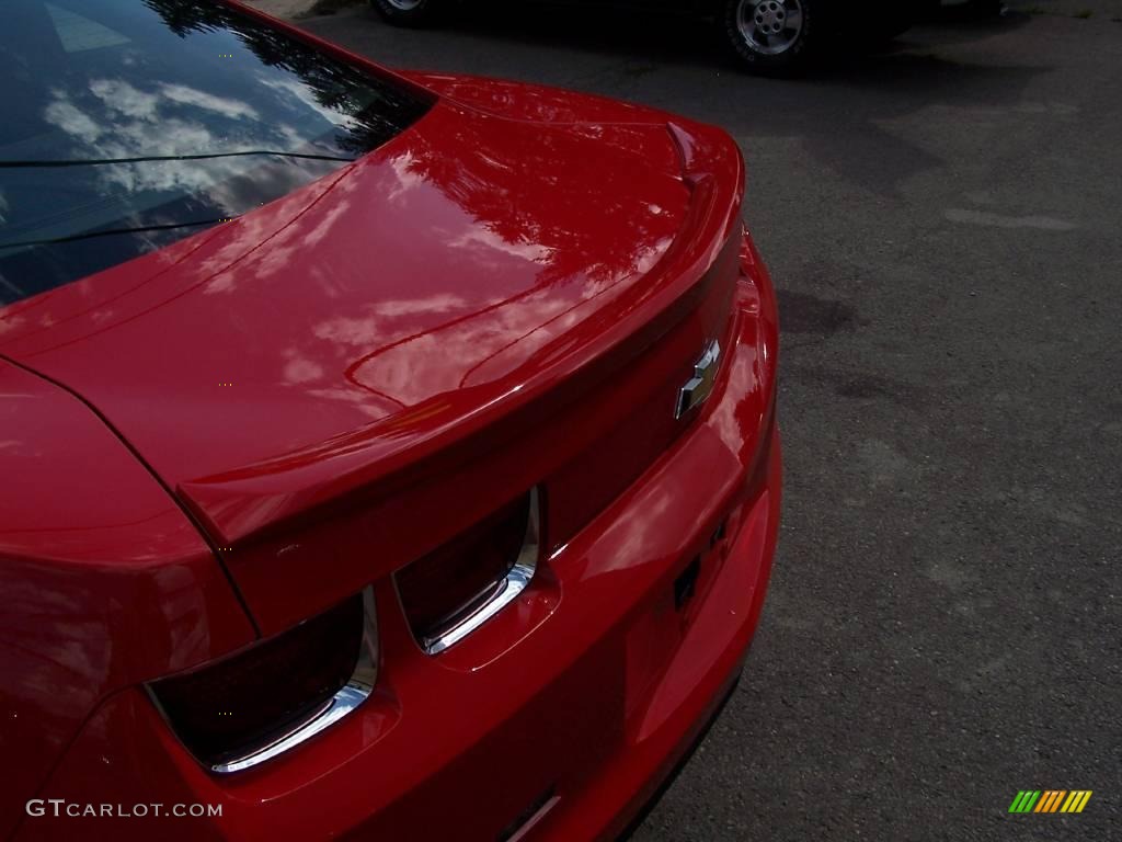 2010 Camaro LT/RS Coupe - Victory Red / Black photo #15