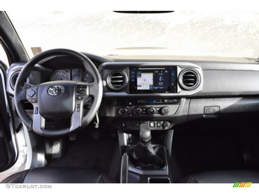 2019 Toyota Tacoma TRD Pro Double Cab 4x4 Black Dashboard Photo #136414240