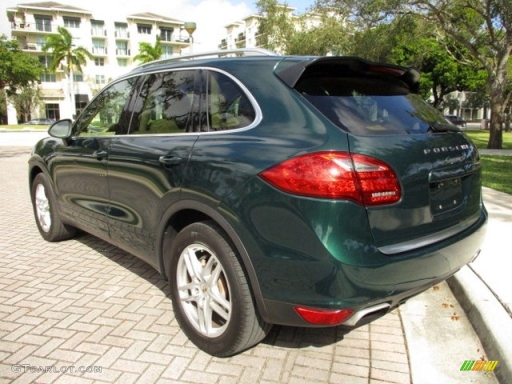 2011 Cayenne S - Jet Green Metallic / Luxor Beige photo #5