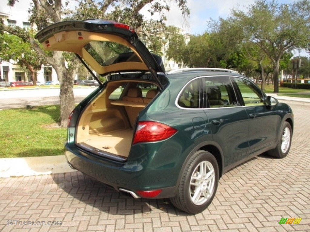 2011 Cayenne S - Jet Green Metallic / Luxor Beige photo #9