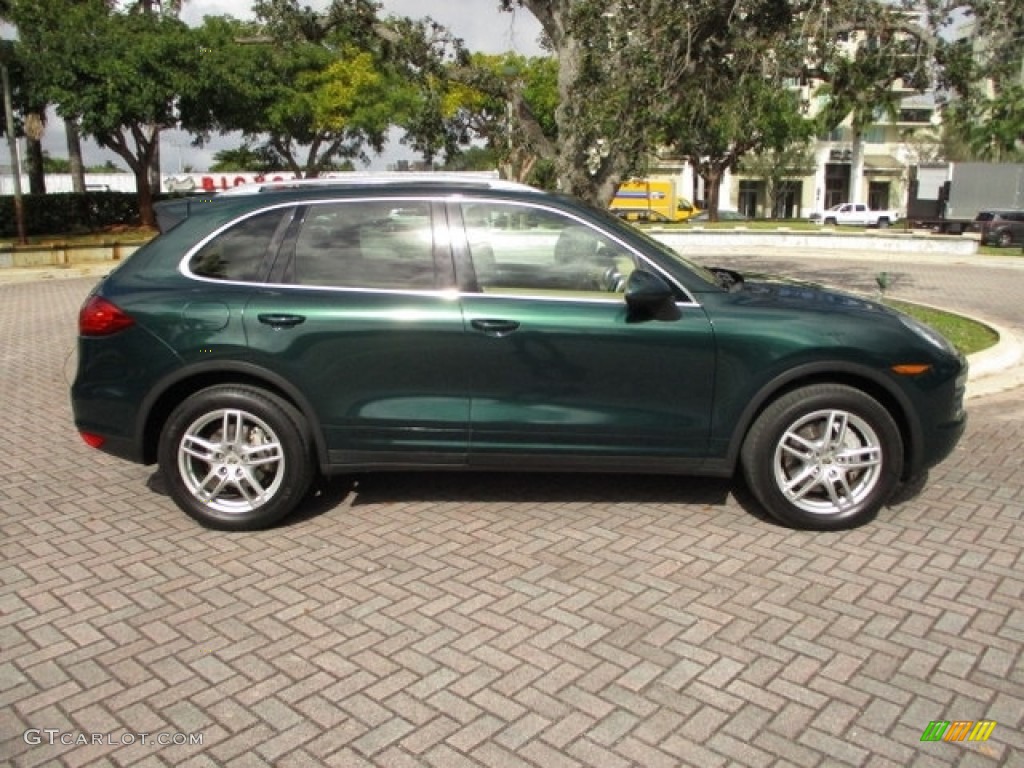 2011 Cayenne S - Jet Green Metallic / Luxor Beige photo #11