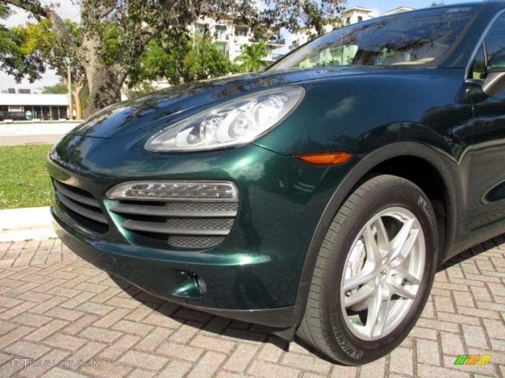 2011 Cayenne S - Jet Green Metallic / Luxor Beige photo #20