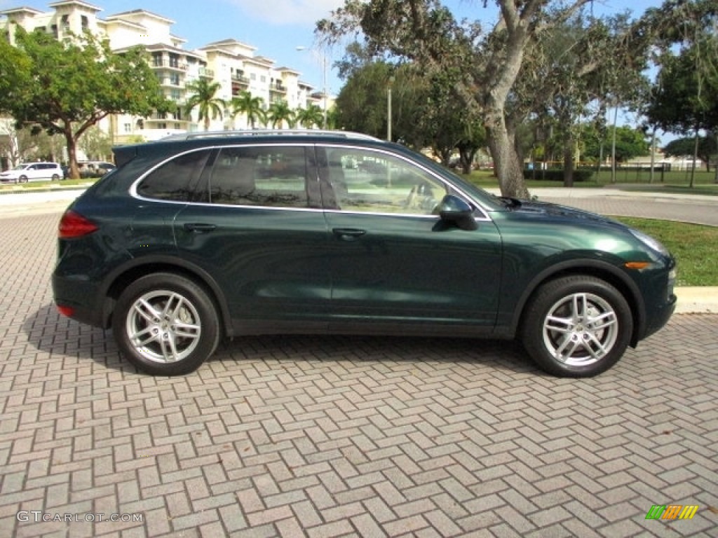 2011 Cayenne S - Jet Green Metallic / Luxor Beige photo #31