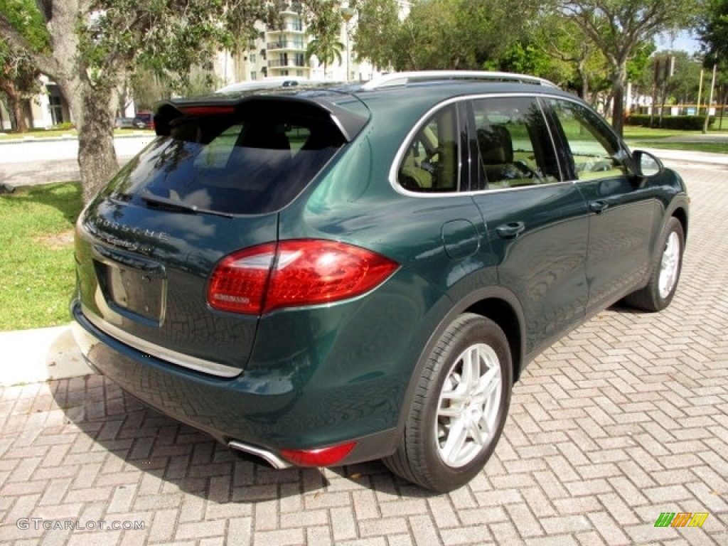 2011 Cayenne S - Jet Green Metallic / Luxor Beige photo #35