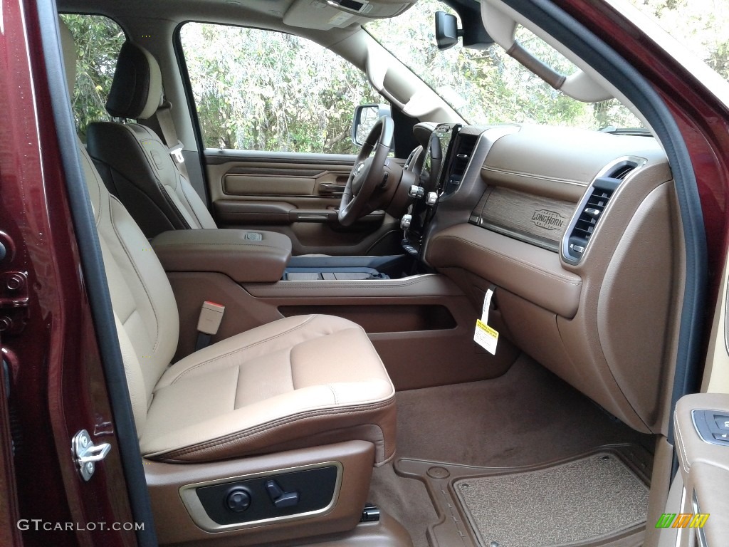 Light Mountain Brown/Mountain Brown Interior 2020 Ram 1500 Longhorn Crew Cab 4x4 Photo #136417120