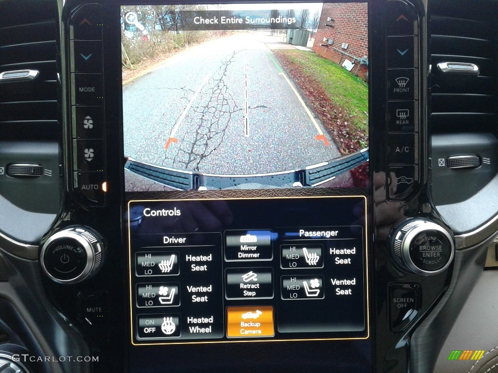 2020 Ram 1500 Longhorn Crew Cab 4x4 Controls Photo #136417369