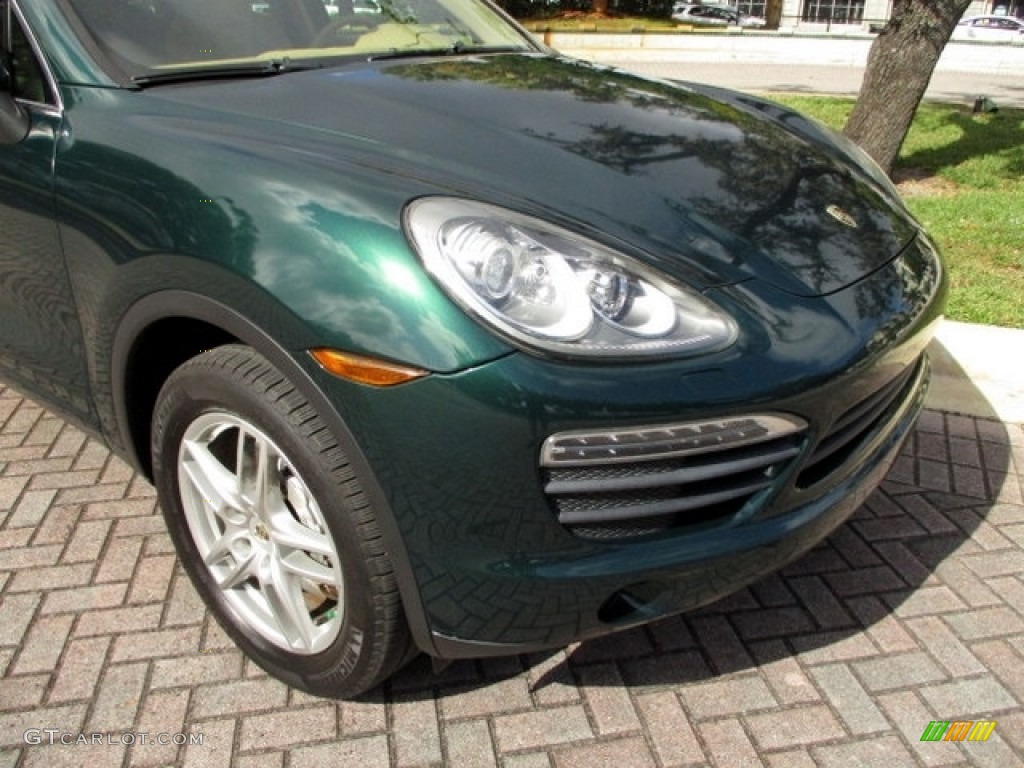 2011 Cayenne S - Jet Green Metallic / Luxor Beige photo #66