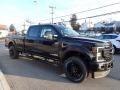 Agate Black - F350 Super Duty Lariat Crew Cab 4x4 Photo No. 3