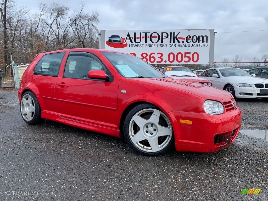 2004 R32  - Tornado Red / Black Leather photo #1