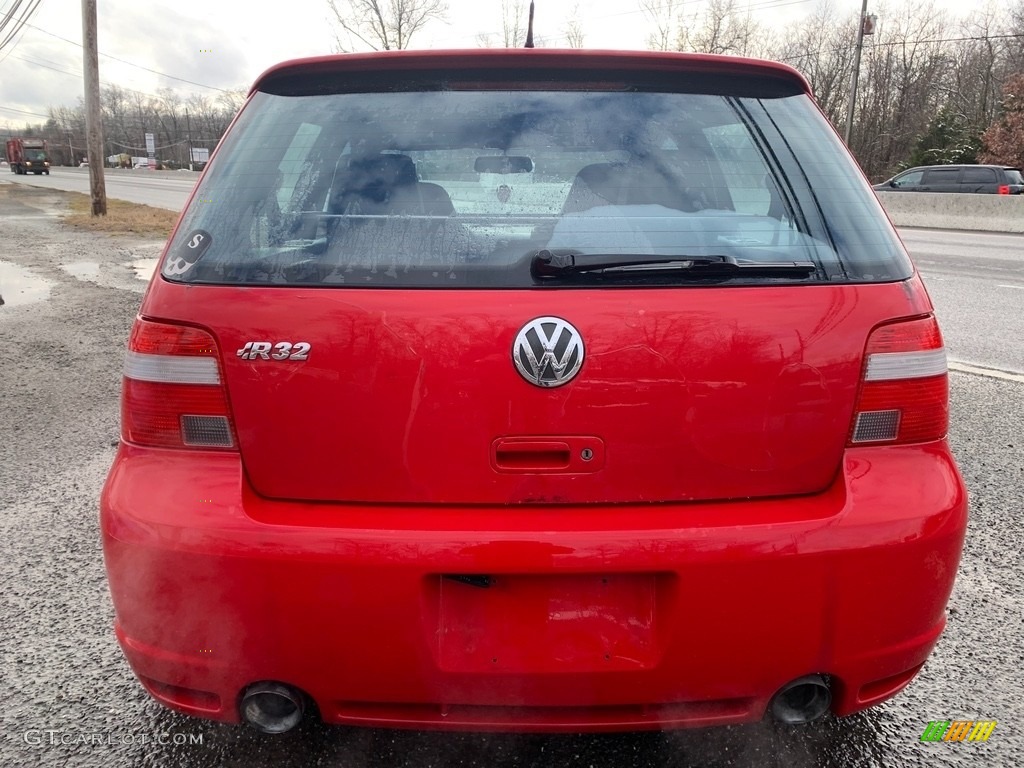 2004 R32  - Tornado Red / Black Leather photo #4
