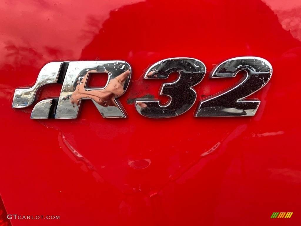 2004 R32  - Tornado Red / Black Leather photo #5