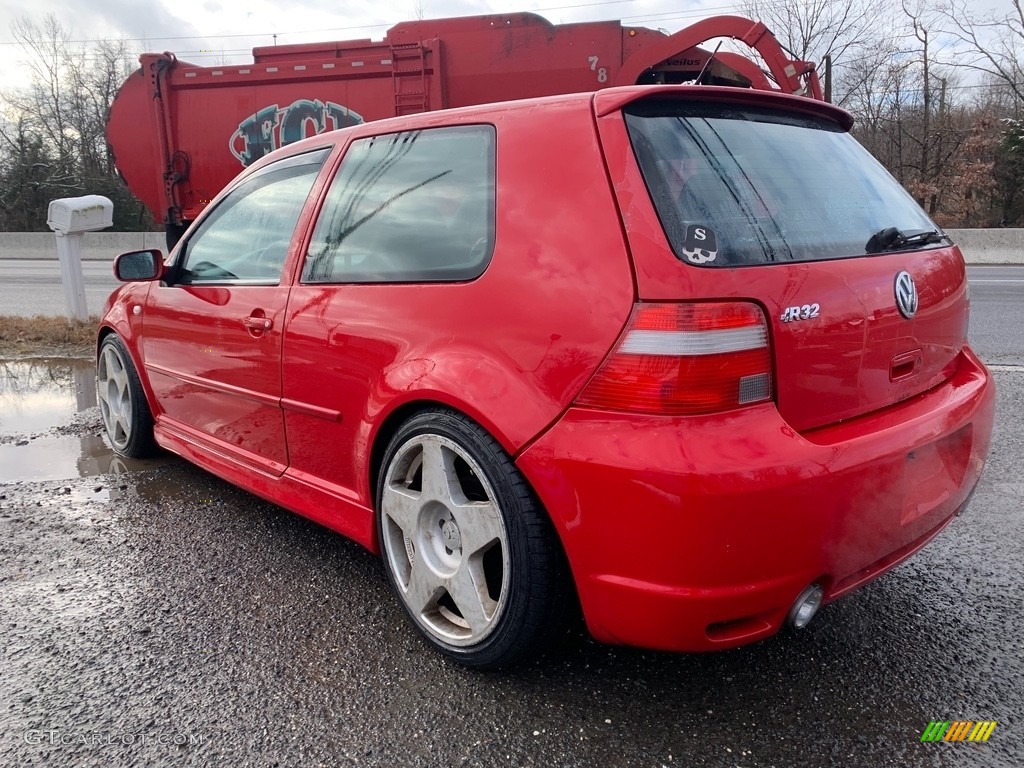 2004 R32  - Tornado Red / Black Leather photo #6