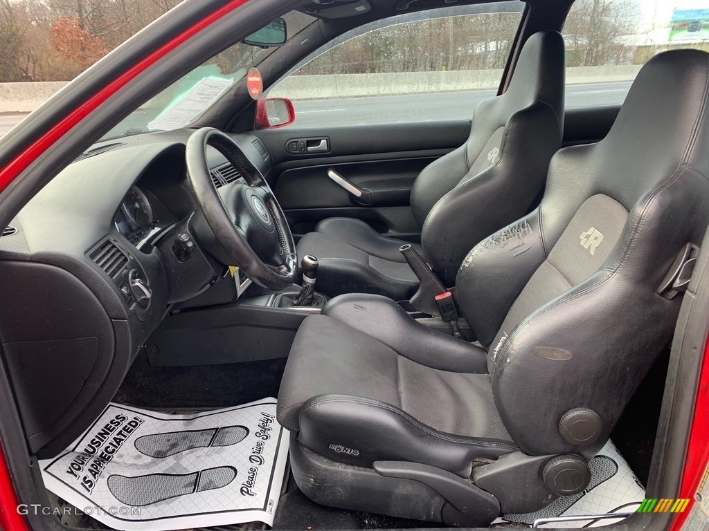 2004 R32  - Tornado Red / Black Leather photo #11