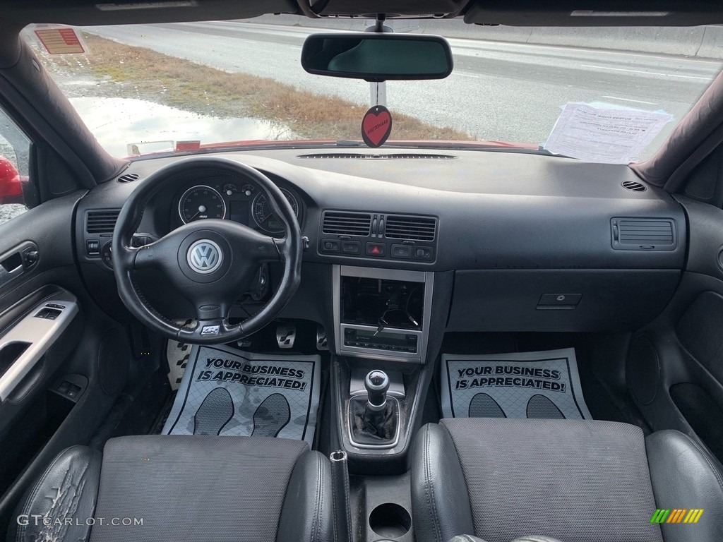 2004 R32  - Tornado Red / Black Leather photo #17
