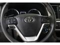 Black 2019 Toyota Highlander XLE AWD Steering Wheel