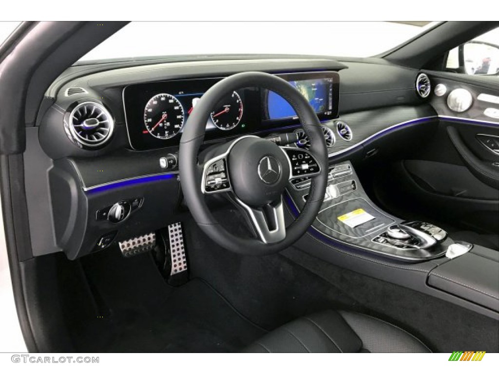 2020 Mercedes-Benz E 450 Cabriolet Black Dashboard Photo #136422099