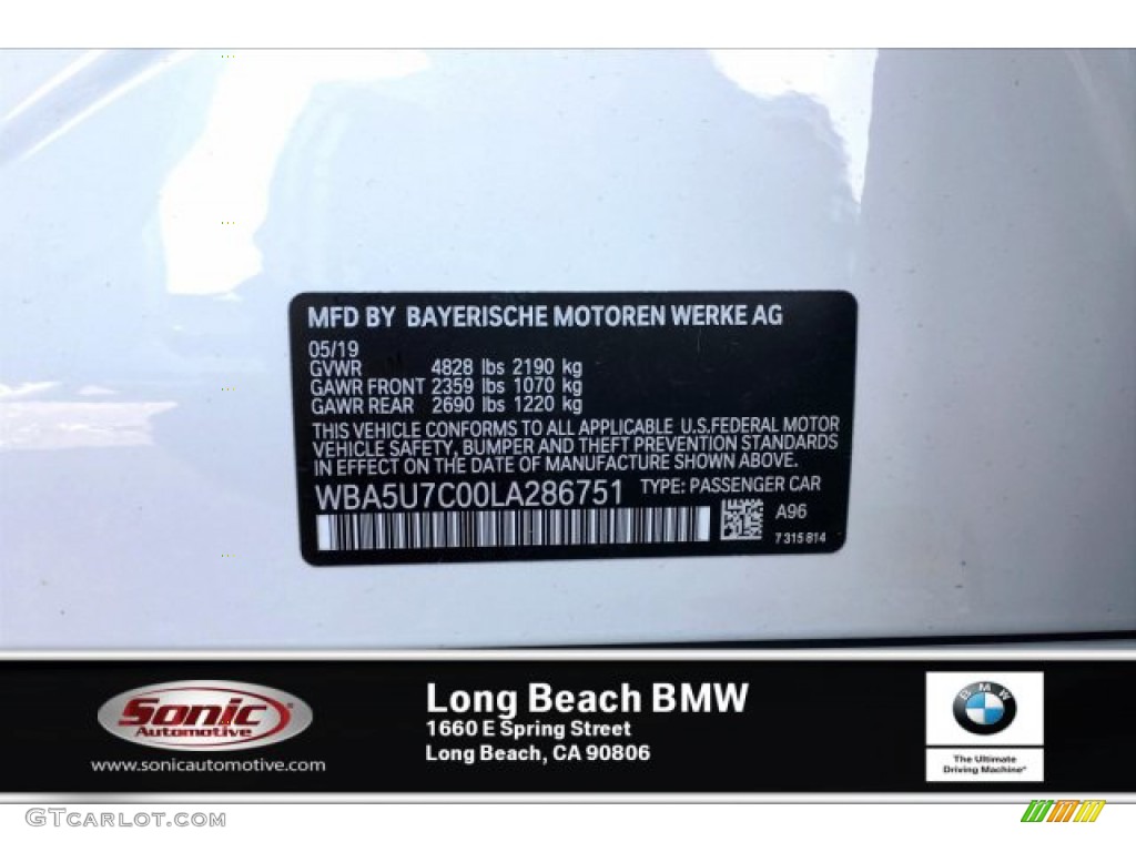 2020 3 Series M340i Sedan - Mineral White Metallic / Cognac photo #11