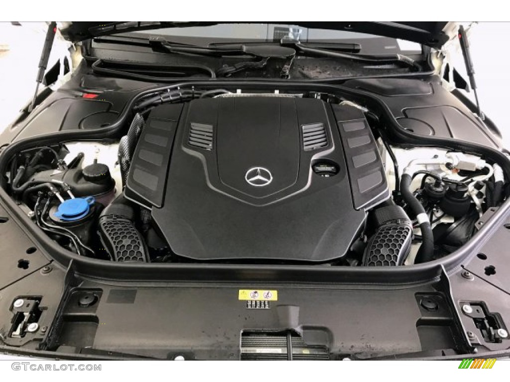 2020 Mercedes-Benz S 560 Sedan 4.0 Liter DI biturbo DOHC 32-Valve VVT V8 Engine Photo #136423197