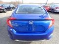 2020 Aegean Blue Metallic Honda Civic LX Sedan  photo #4