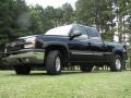 2003 Black Chevrolet Silverado 1500 LS Extended Cab 4x4  photo #2