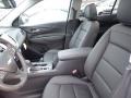Jet Black Front Seat Photo for 2020 Chevrolet Equinox #136423299