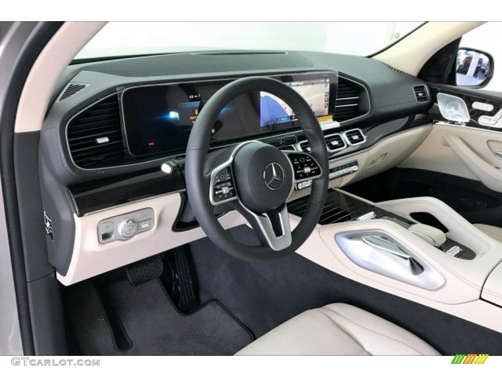 2020 GLS 450 4Matic - Mojave Silver Metallic / Macchiato Beige/Magma Gray photo #4