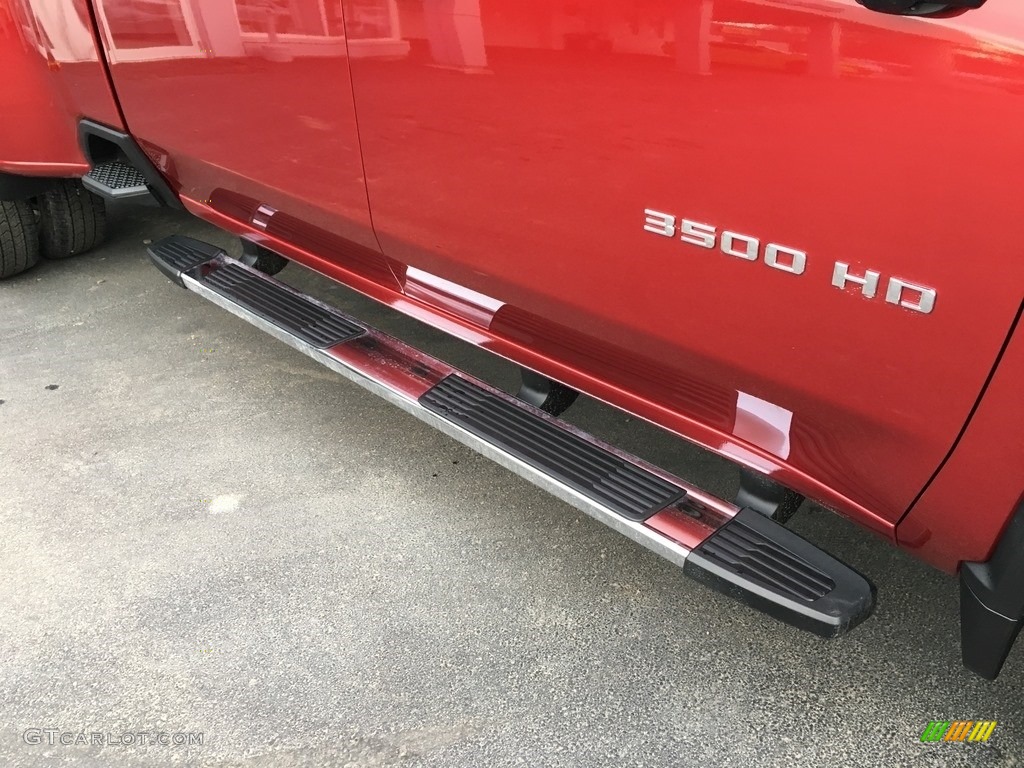 2020 Silverado 3500HD LTZ Crew Cab 4x4 - Cajun Red Tintcoat / Gideon/Very Dark Atmosphere photo #13