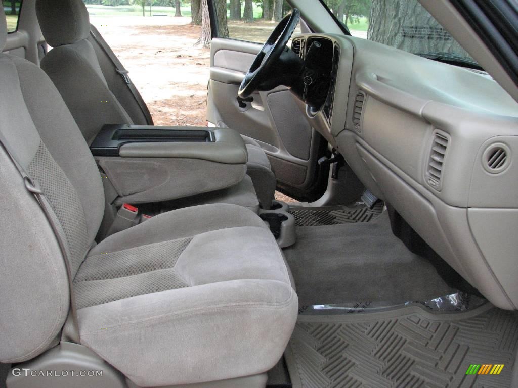 2003 Silverado 1500 LS Extended Cab 4x4 - Black / Tan photo #14