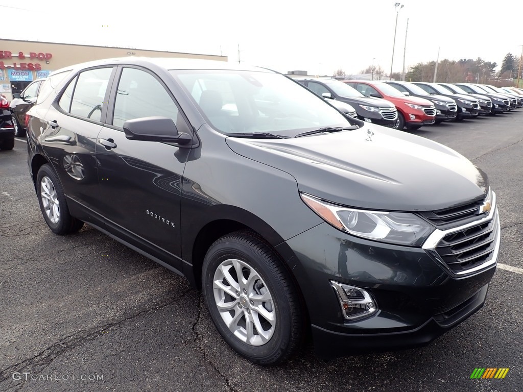 Nightfall Gray Metallic 2020 Chevrolet Equinox LS AWD Exterior Photo #136425633