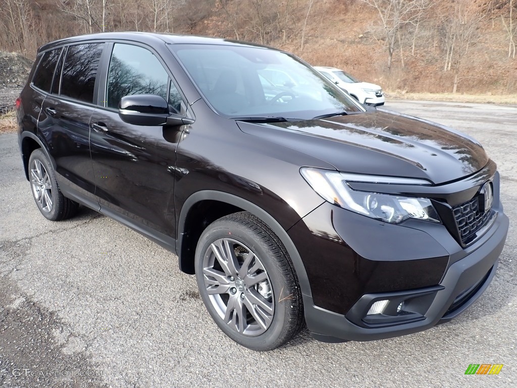 Black Copper Pearl 2020 Honda Passport EX-L AWD Exterior Photo #136426470