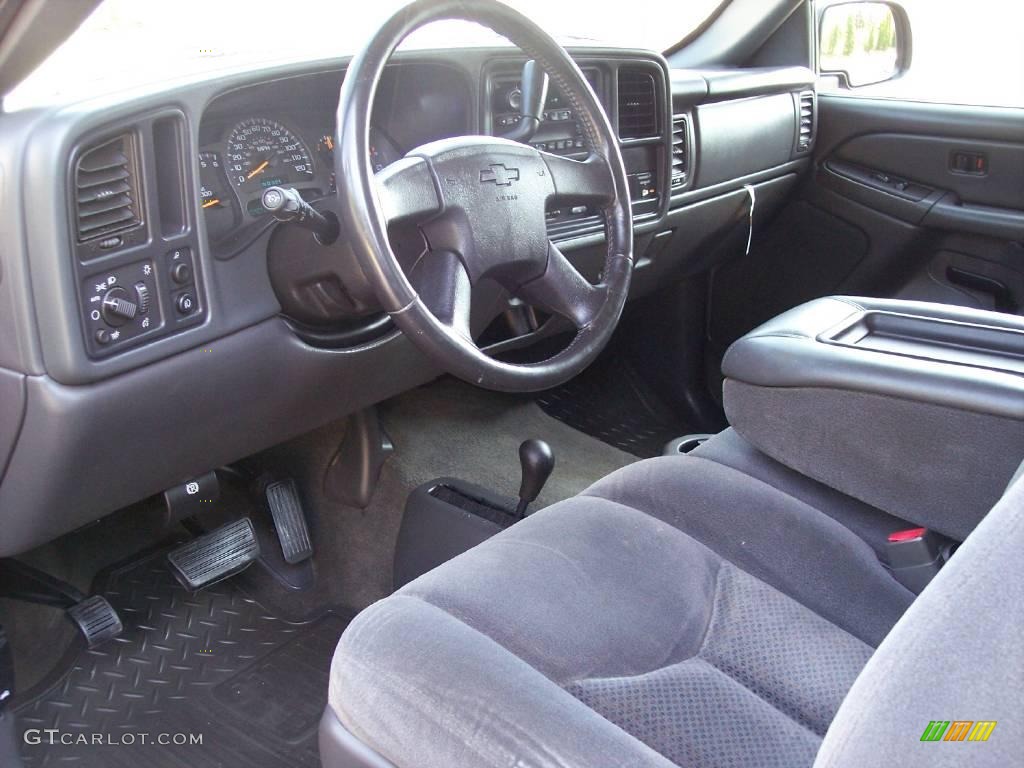 2004 Silverado 2500HD LS Extended Cab 4x4 - Dark Gray Metallic / Dark Charcoal photo #45