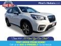 2020 Crystal White Pearl Subaru Forester 2.5i Touring  photo #1