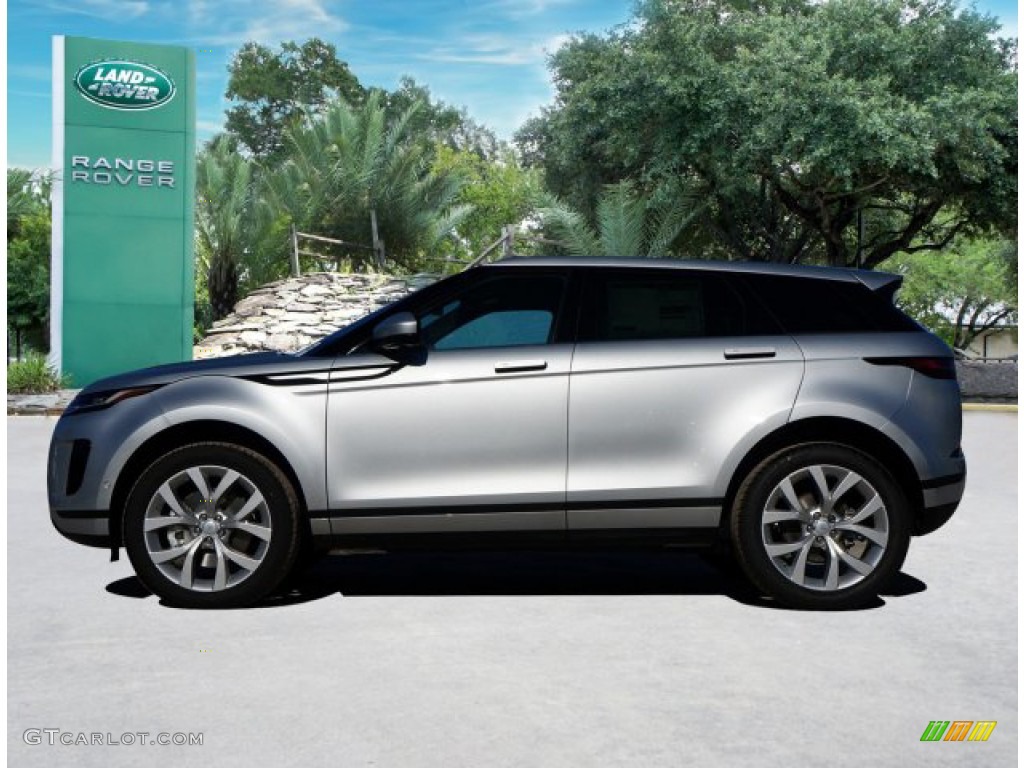 2020 Range Rover Evoque SE - Indus Silver Metallic / Ebony photo #2