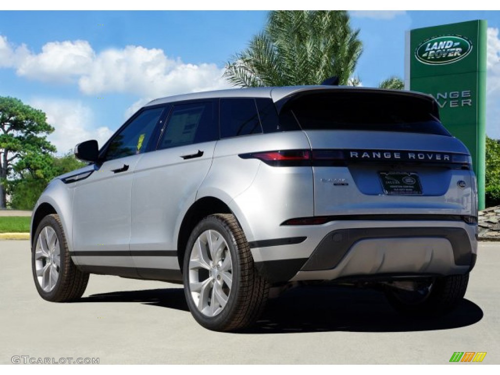 2020 Range Rover Evoque SE - Indus Silver Metallic / Ebony photo #3