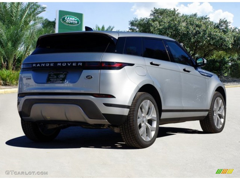 2020 Range Rover Evoque SE - Indus Silver Metallic / Ebony photo #4