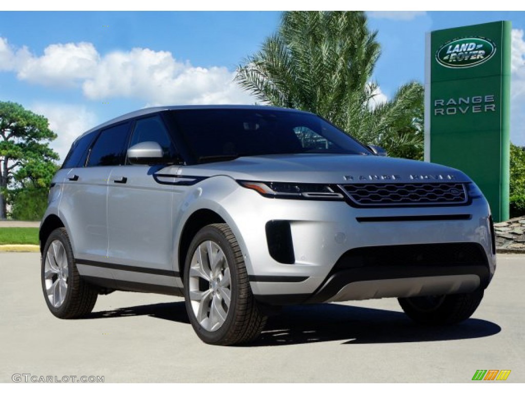 2020 Range Rover Evoque SE - Indus Silver Metallic / Ebony photo #5