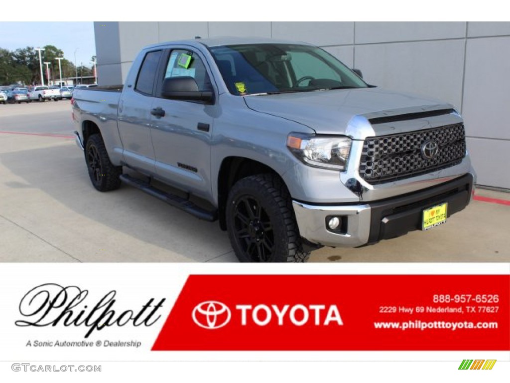 2020 Tundra TSS Off Road Double Cab 4x4 - Cement / Black photo #1