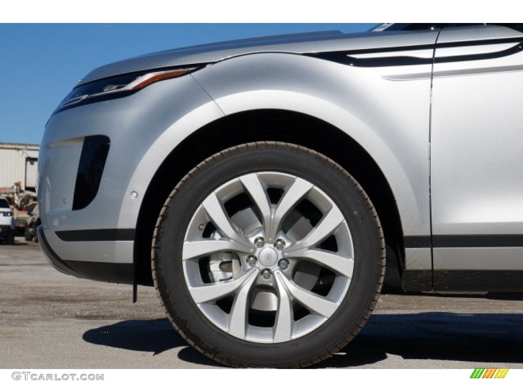 2020 Range Rover Evoque SE - Indus Silver Metallic / Ebony photo #6