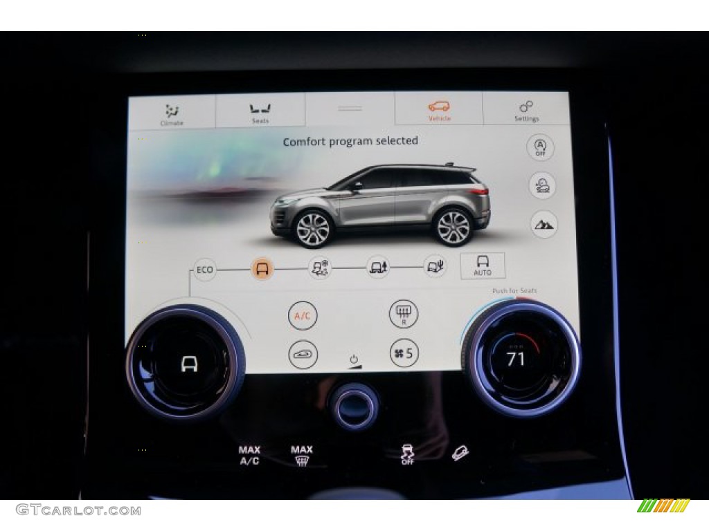 2020 Range Rover Evoque SE - Indus Silver Metallic / Ebony photo #16